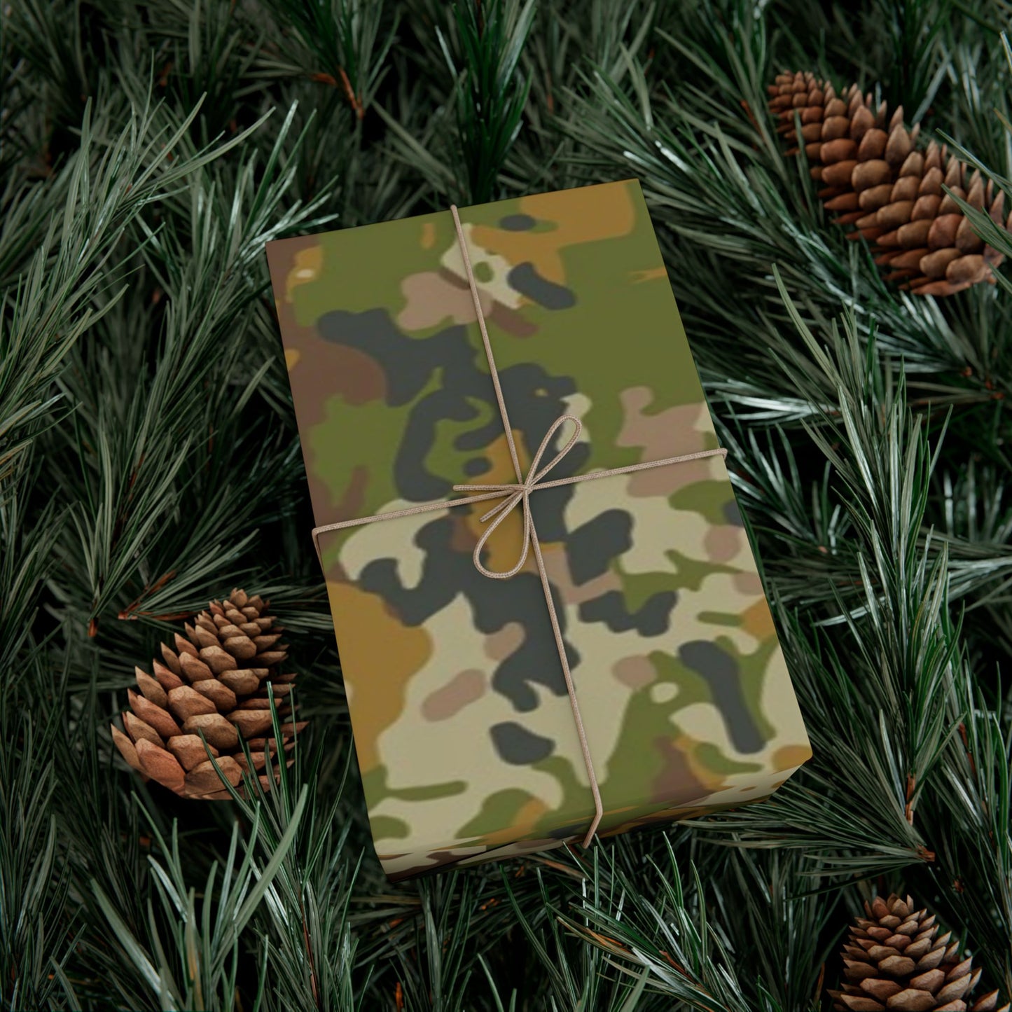 Camouflage Gift Wrap Paper – Military Camo Wrapping Sheets for Outdoorsmen, Hunters & Veteran Gifts