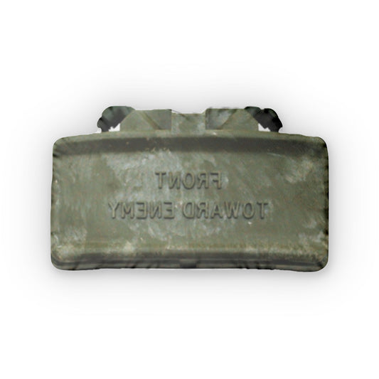 M18A1 Claymore Pillow — 'Front Toward Enemy' (yes, it's inert)
